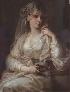Angelica Kauffmann Bildnis einer Dame als Vestalin France oil painting artist